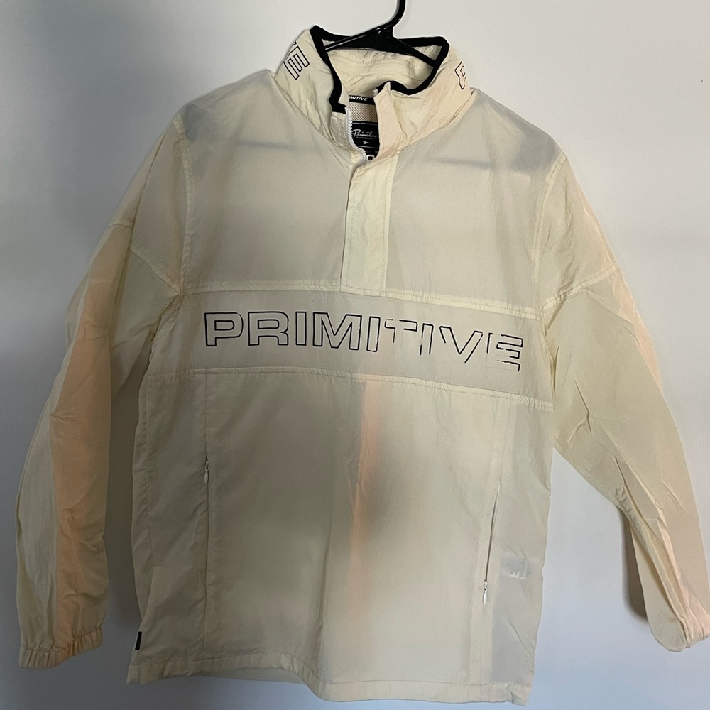 MENS PRIMITIVE QUARTER ZIP WINDBREAKER